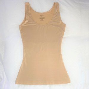 NWOT SPANX Shapewear Slimming Tank Nude Large